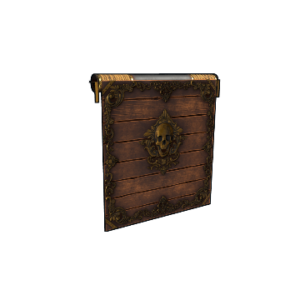 Cursed Pirate Garage Door