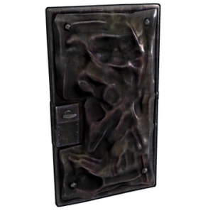 Melted Blast Door