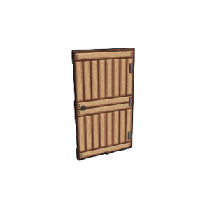 Pixel Wooden Door