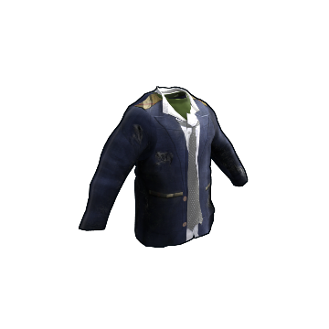 Salvaged Shirt, Coat and Tie