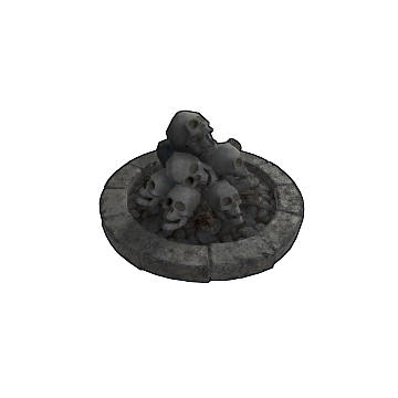 Skull Fire Pit