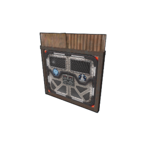 Space Base Sheet Metal Double Door