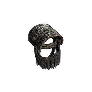 Black Alligator Helmet