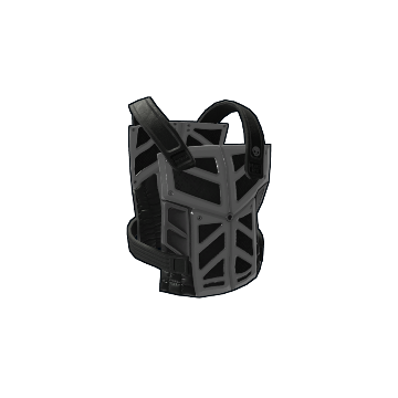 Black OPS Metal Chest Plate