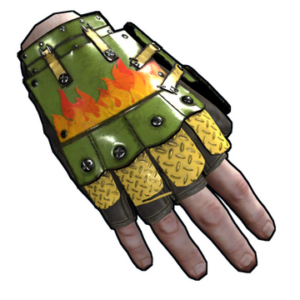 Bombshell Roadsign Gloves